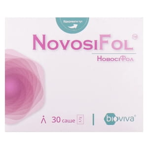 Диетическая добавка для улучшения репродуктивной функции у женщин NovosiFol (НовосиФол) в саше по 3.7 г 30 шт