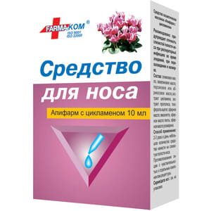 Краплі для носа Апіфарм з Цикламеном флакон 10 мл