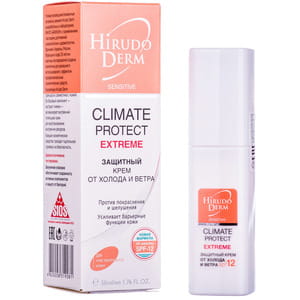 Крем для обличчя HIRUDO DERM (Гірудо дерм) Sensitive Climat Protect (Сенситив Клімат протект) захисний від холоду і вітру 50 мл