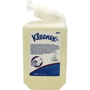 Мыло для рук KLEENEX (Клинекс) 6333 без запаха прозрачное для частого применения 1 л