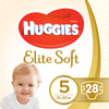 Підгузки для дітей HUGGIES (Хагіс) Elite Soft (Еліт софт) 5 від 15 до 22 кг 28 шт