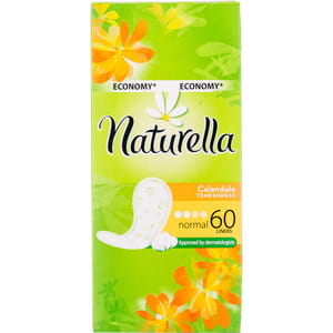 Прокладки ежедневные женские NATURELLA (Натурелла) Normal (Нормал) Calendula Tenderness с календулой 60 шт