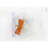 Катетер внутрішньовенний тип Батерфляй (бабочка) для внутрішньовенного введення лікарських засобів розмір G25 Луєр Лок помаранчевий Alexpharm
