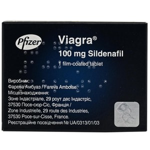 Віагра Оригінальна 100 мг (Viagra Original) - Від 195 грн/таб.