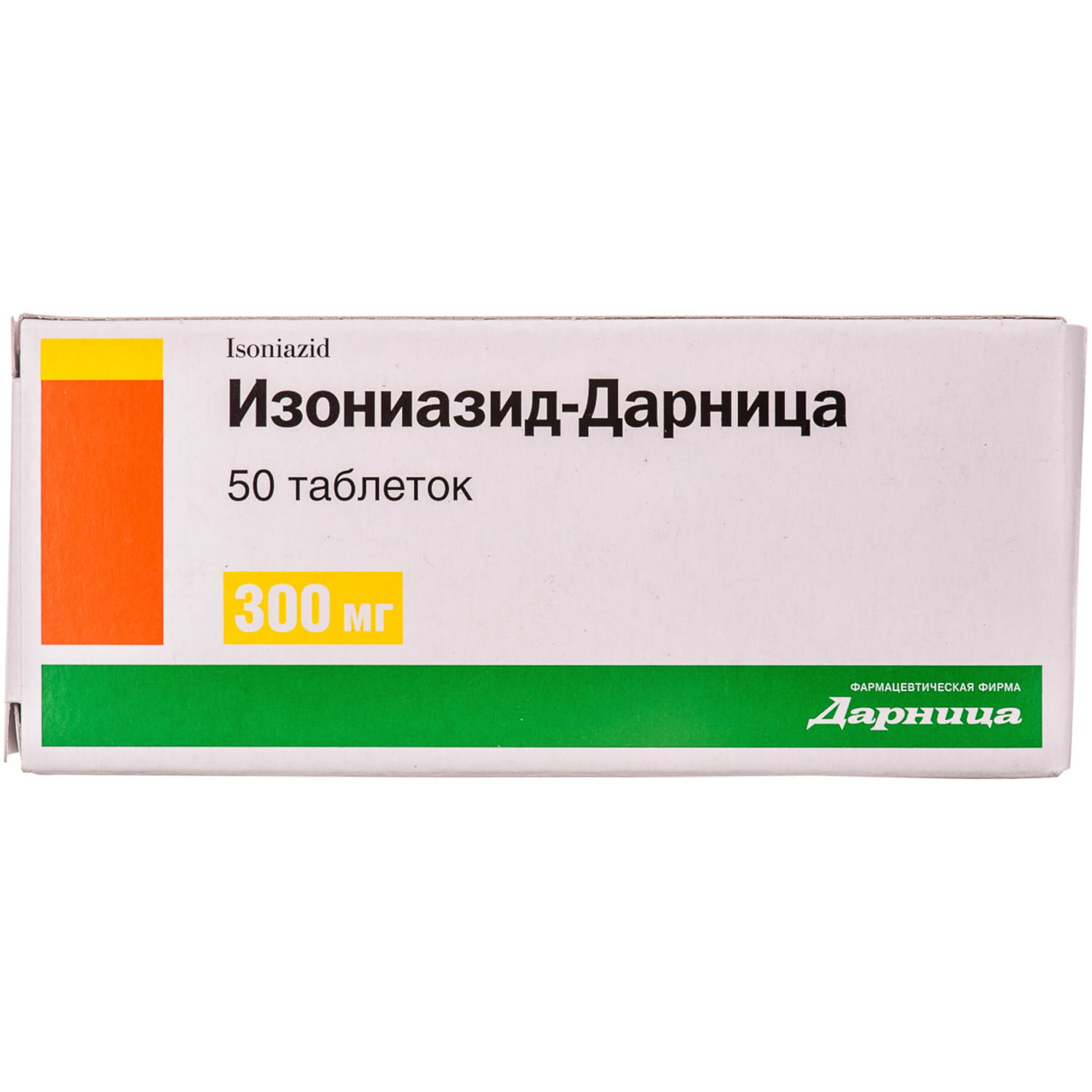 Изониазид-Дарница таблетки по 300мг 5 блистеров по 10шт (4823006401178)  Дарница (Украина) - инструкция, купить по низкой цене в Украине | Аналоги,  отзывы - МИС Аптека 9-1-1