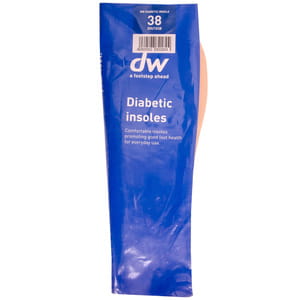 Стельки ортопедические DIAWIN (Диавин) для диабетической стопы размер 38 1 пара