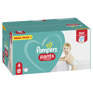 Подгузники - трусики  для детей PAMPERS Pants (Памперс Пантс) Maxi (Макси) 4 от 9 до 14 кг мега упаковка 104 шт