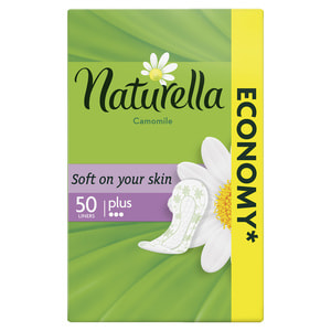 Прокладки ежедневные женские NATURELLA (Натурелла) Camomile Comfort Plus ромашка 50 шт