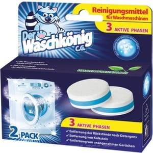 Таблетки для чистки стиральных машин WASCHKONIG (Вашконинг) 2 шт
