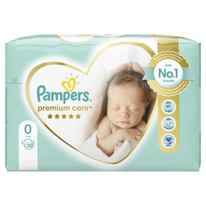 Подгузники для детей PAMPERS Premium Care (Памперс Премиум) Newborn (Ньюборн) 0 до 3 кг 30 шт