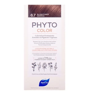 Крем-краска для волос PHYTO (Фито) Фитоколор тон 6.7 темно-русый каштановый