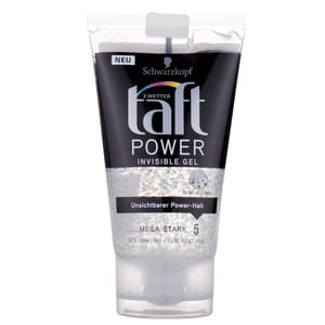 Гель для укладки волос TAFT (Тафт) Power Невидимая фиксация мегасильная (5) 150 мл