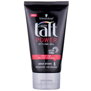 Гель для укладки волос TAFT (Тафт) Power Кофеин мегасильная фиксация (5) 150 мл