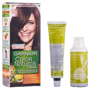Крем-краска для волос GARNIER (Гарньер) Color Naturals интенсивное питание стойкая тон 5.15 Шоколад