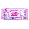 Серветки вологі SMILE (Смайл) Hello Kitty (Хелоу Кітті) для всієї родини універсальні 60 шт