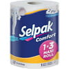 Полотенца бумажные SELPAK (Селпак) Comfort (Комфорт) 1=3 Maxi (Макси) 1 рулон