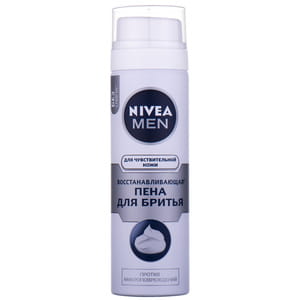 Пена для бритья NIVEA (Нивея) Восстанавливающая для чувствительной кожи 200 мл
