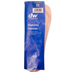 Стельки ортопедические DIAWIN (Диавин) для диабетической стопы размер 46 1 пара