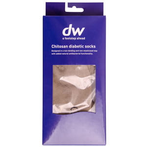 Носки ортопедические (диабетические) DIAWIN (Диавин) Chitosan с хитозана для людей с диабетом размер M (39-41) цвет khaki хаки 1 пара